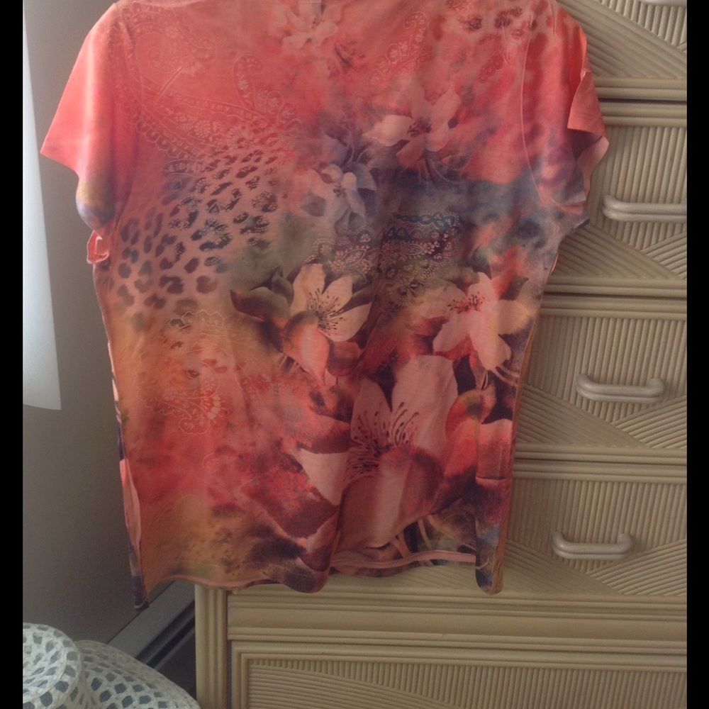 Host Pick🌸NWOT Susan Lawrence Sz PL,100%Polyester BlouseSoft - Picture 3 of 3